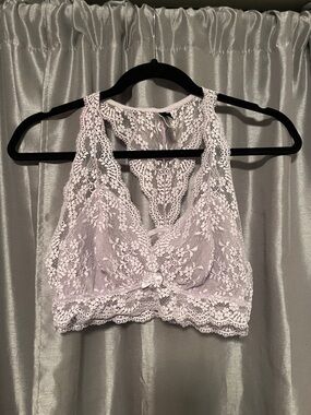 Adore Me Lace Bralette in Light Lavender